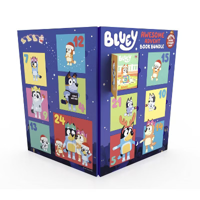 Bluey: Awesome Advent Book Bundle - by  Penguin Young Readers Licenses (Hardcover) | Target