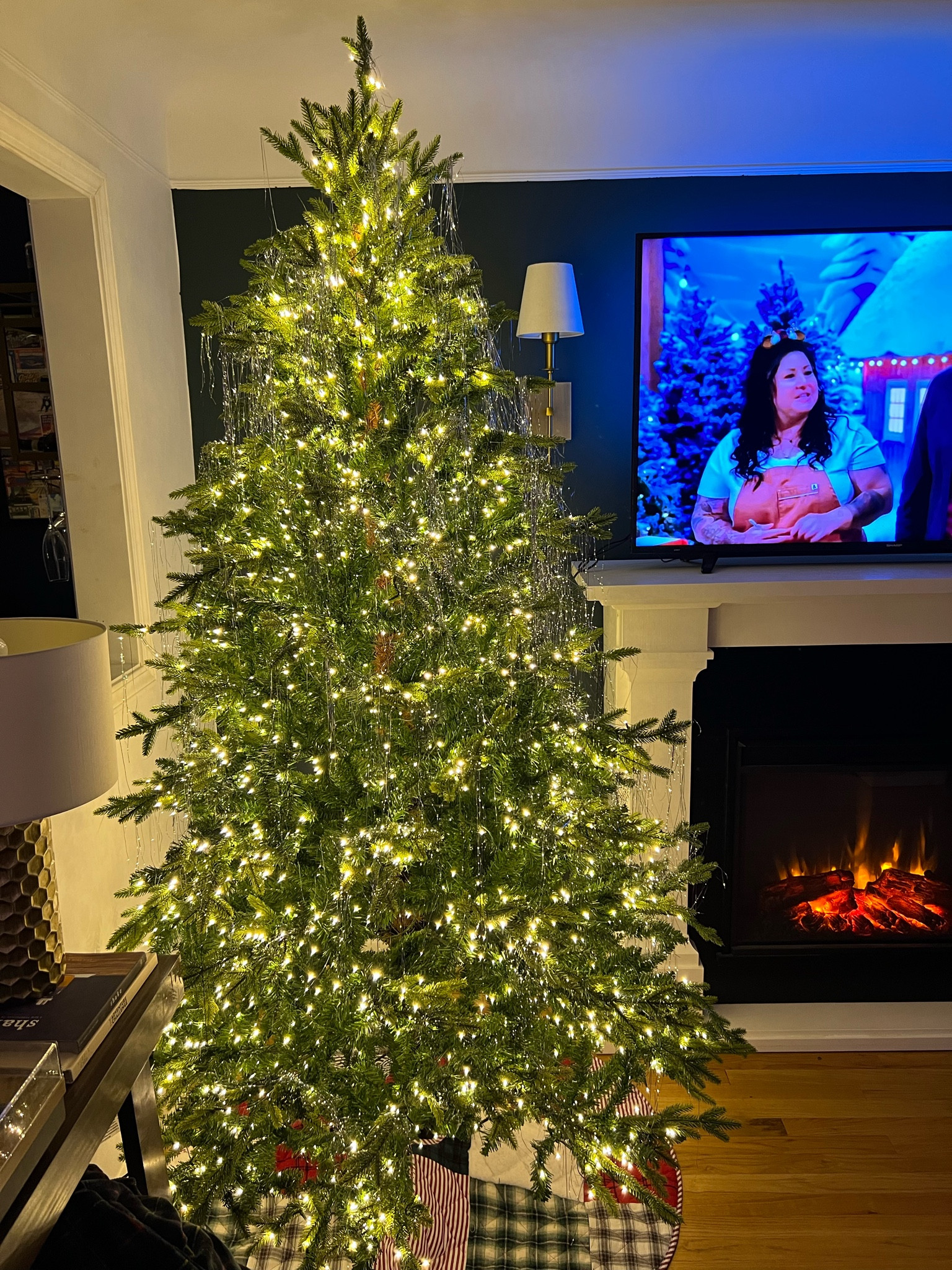 my gorgeous AtHome Christmas tree 🎄 

#LTKHolidaySale #LTKGiftGuide #LTKHoliday