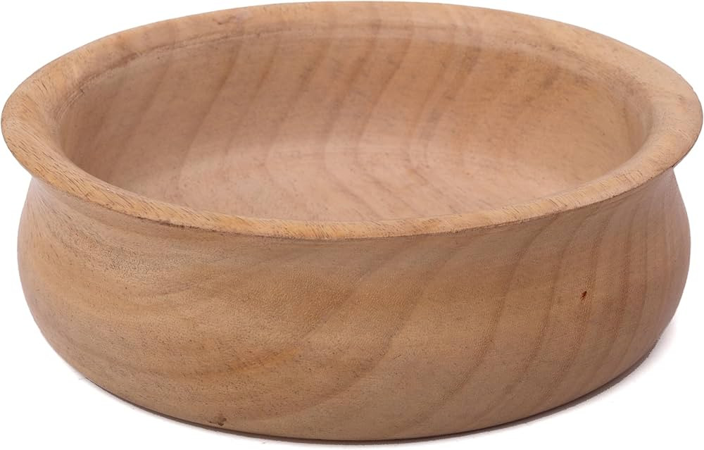 Handmade 6 x 2" Decorative Mango Wood Snack Serving Bowl For Dry Fruits Chips Coffee Table Counte... | Amazon (US)