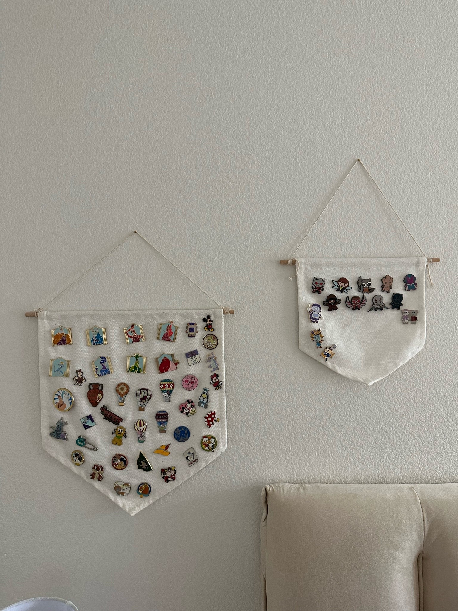 Wall hanging for Disney pins / Disney world pin trading 

#LTKTravel #LTKFindsUnder50 #LTKHome
