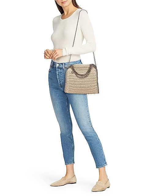 Mini Falabella Crochet Tote | Saks Fifth Avenue