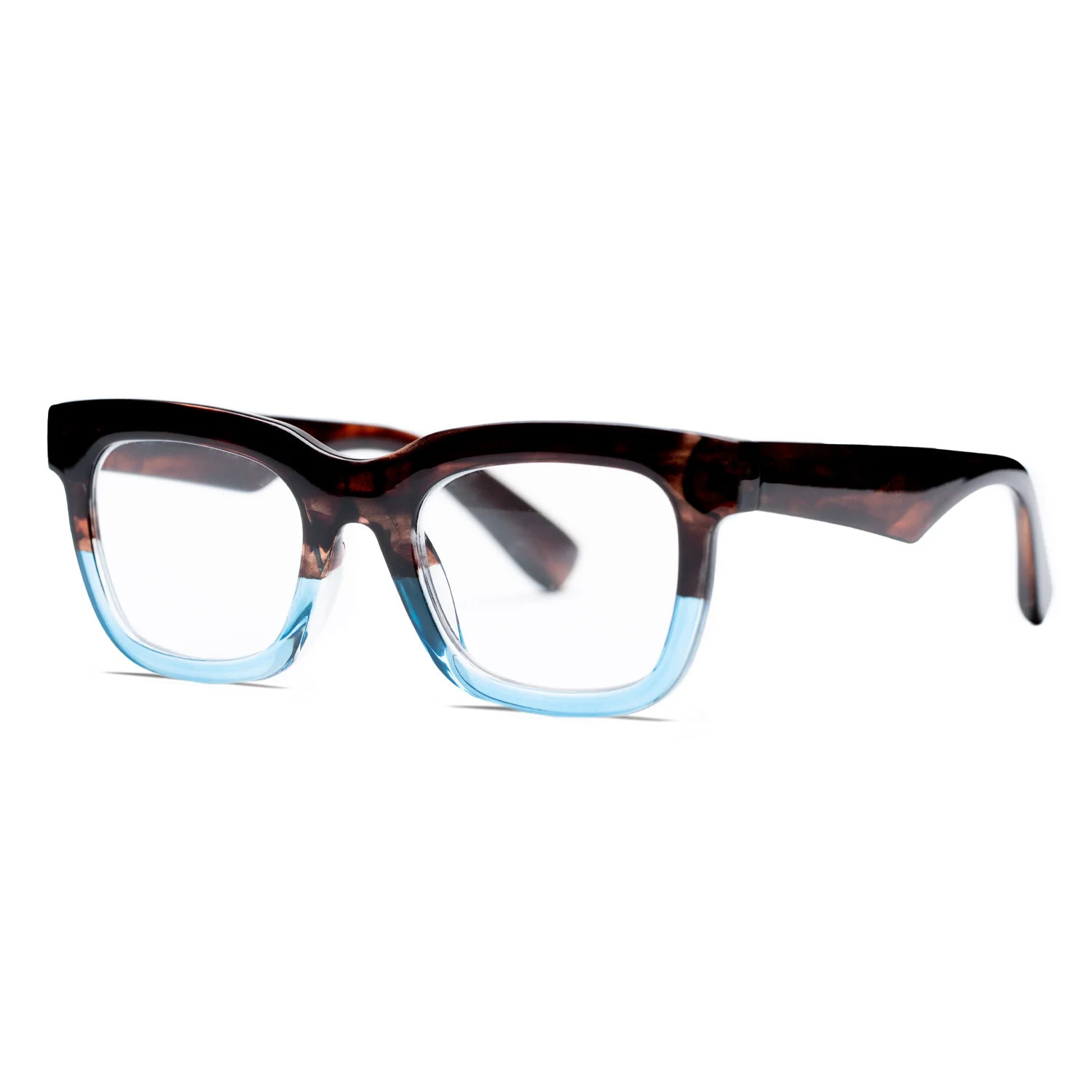 SKYLAR | Brown | Light Blue | Ryan Simkhai Eyeshop