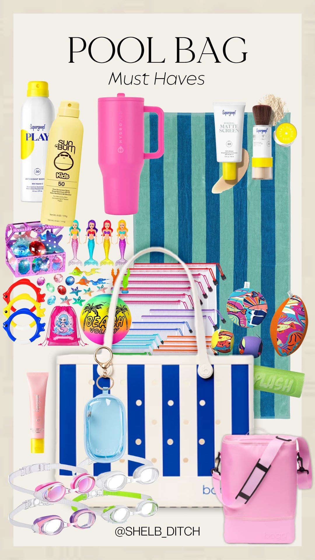 Pool bag must haves. Beach day essentials. Mom pool bag essentials. Bogg bag. Kids pool must haves. Mom pool day must haves.

#LTKmomlife #LTKSeasonal #LTKSwim