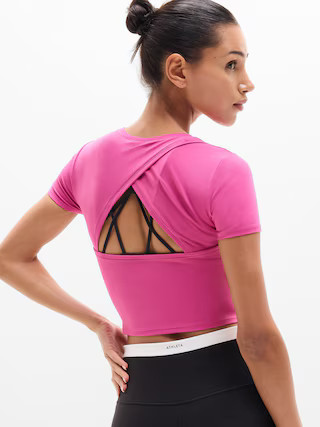 Transcend Open Back Tee | Athleta