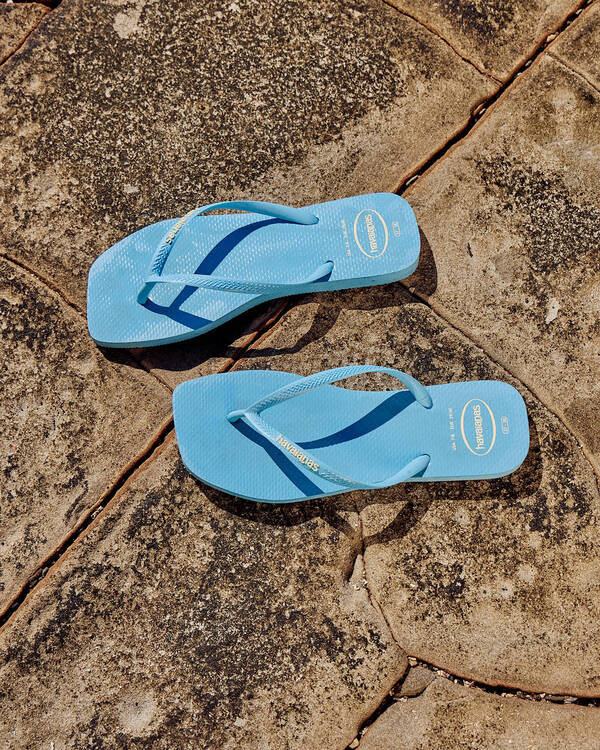 Slim Square Thongs | City Beach (ANZ)