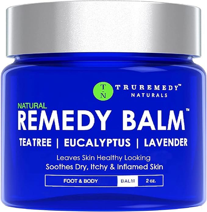 Remedy Tea Tree Oil Balm - Cream for Athletes Foot, Jock Itch, Ringworm, Eczema, Nail Issues, Ras... | Amazon (US)