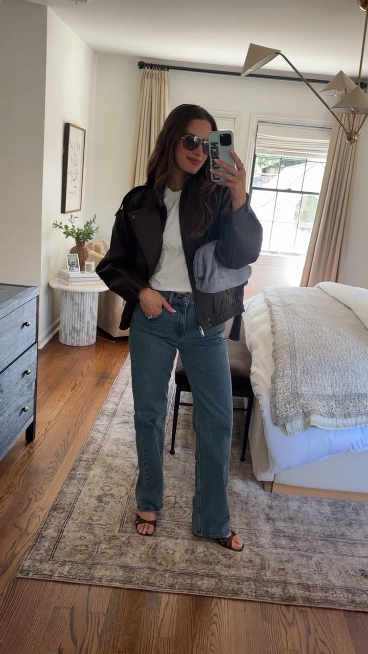 AF HAUL 🤎🍂 new pieces for the season (Small jacket & 25R Jeans)