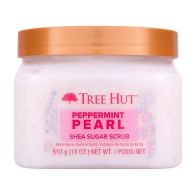 Tree Hut Peppermint Pearl Shea Sugar Body Scrub - 18oz | Target