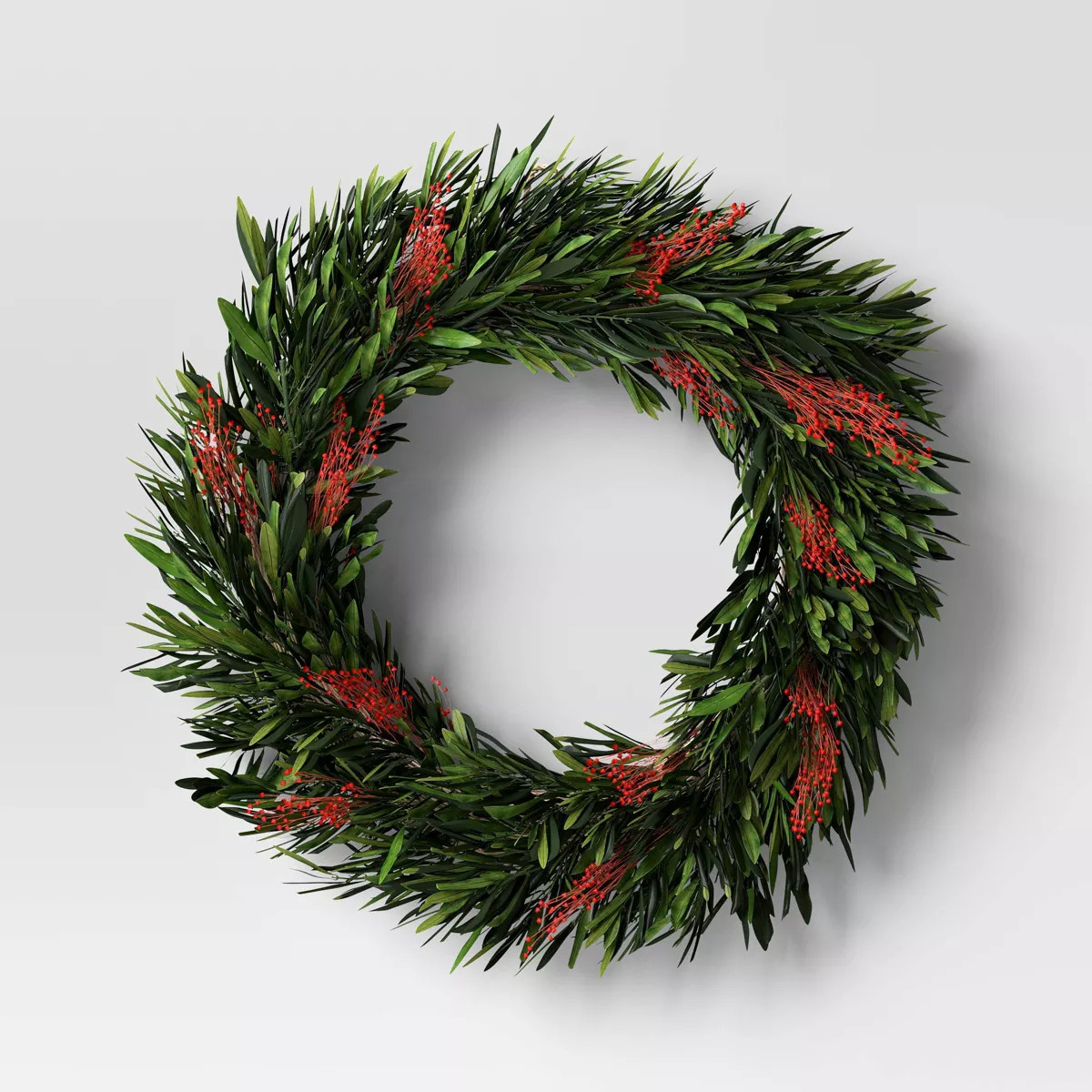Holiday Mix Preserved Wreath - Threshold™ | Target