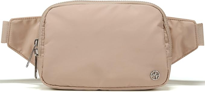 Pander Belt Bag Large 2L, Nylon Fanny Pack Purse for Women and Men with Adjustable Strap | Amazon (US)