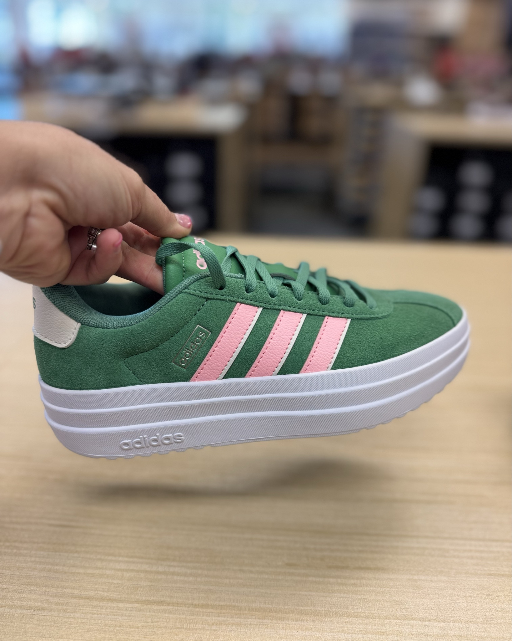 Love these pink and green shoes💗💚

30% off at the Adidas store only on LTK! This color is in stock, but not at Adidas. I need the pink ones that ARE in stock💗💗💗 

#LTKSaleAlert #LTKShoeCrush #LTKOver40
