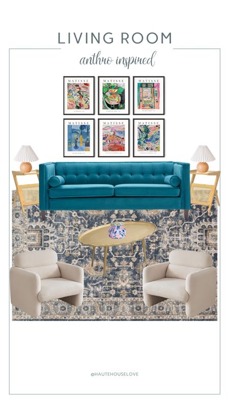Living room design, Anthropologie inspired. All from Amazon.




Wall art, couch, sofa, side table, table lamp, coffee table, candle, accent chair, area rug, living room rug 

#LTKHome