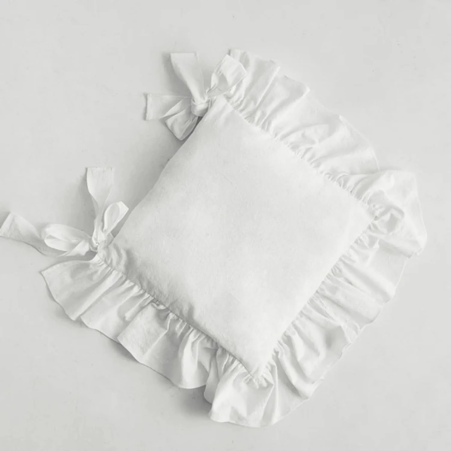 Farmhouse Indoor Chair Cushions for Dining Non-Slip Rocking Chair Cushions with Zipper Ruffled Co... | Walmart (US)