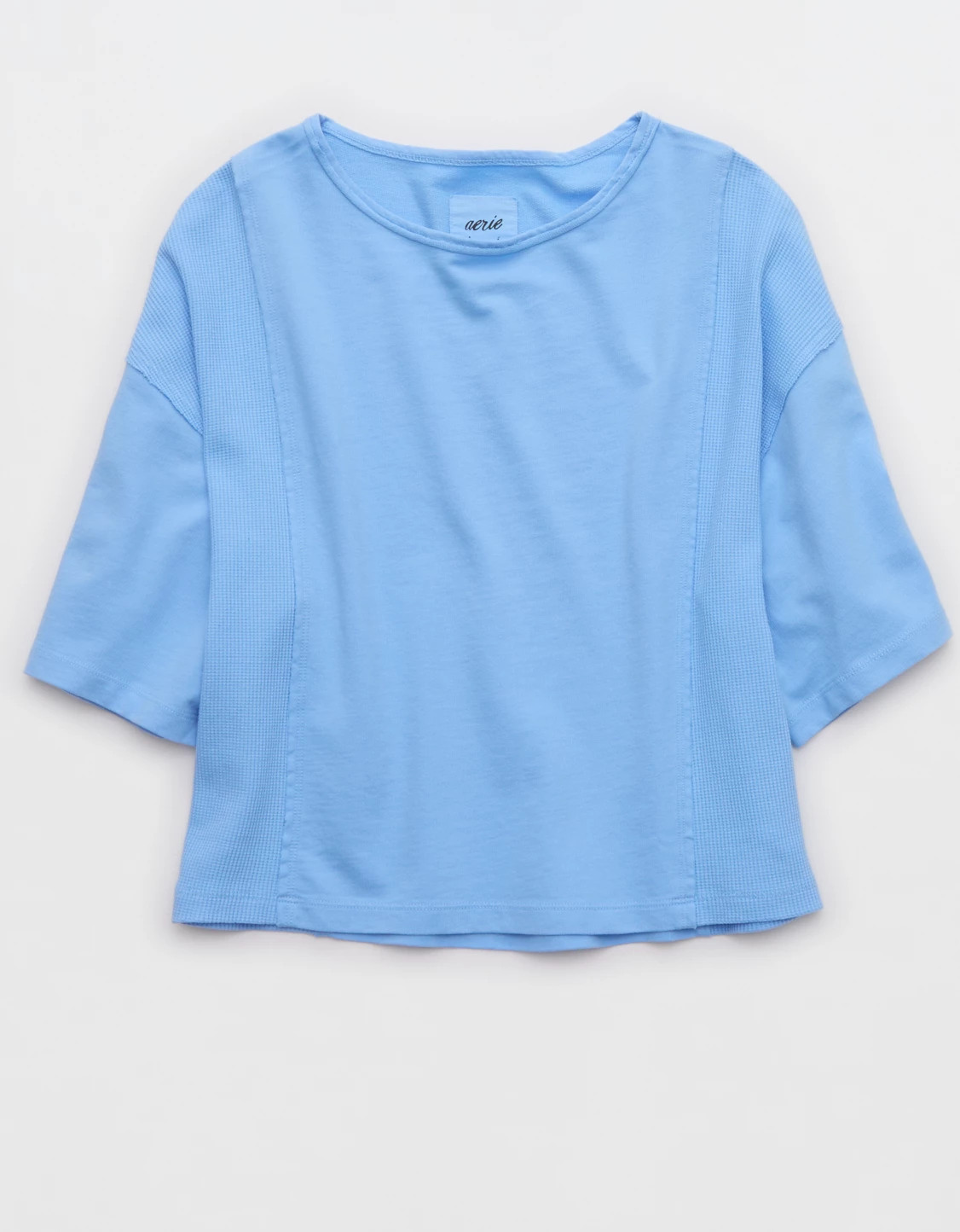 Aerie Unwind Waffle T-Shirt | Aerie