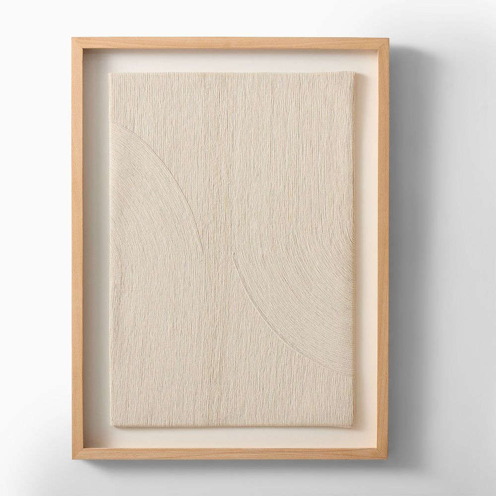Tonal Thread Wall Art | West Elm (US)