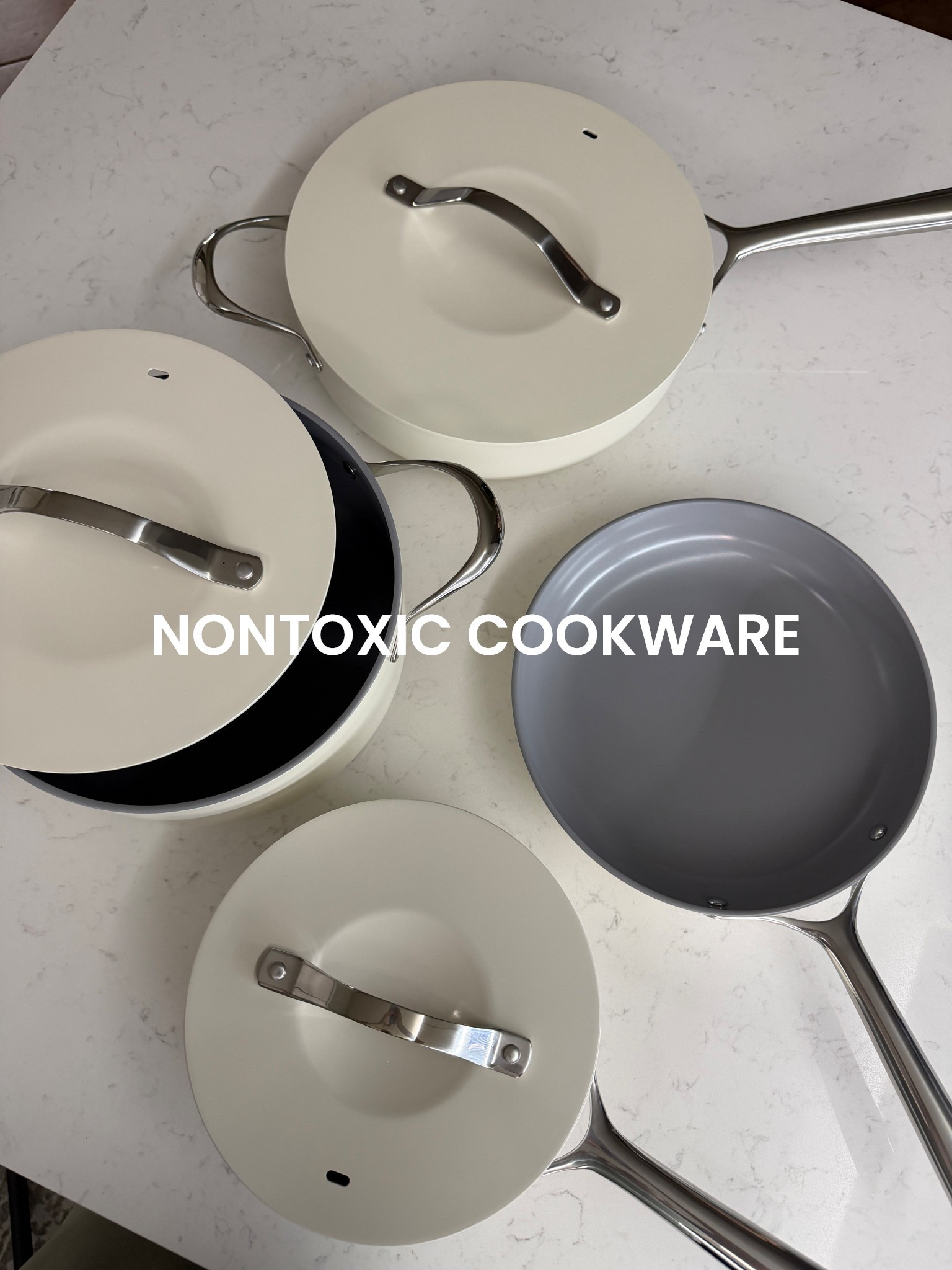 Ceramic nontoxic cookware set #cookware #cook #quince 

#LTKmorningroutine #LTKHome
