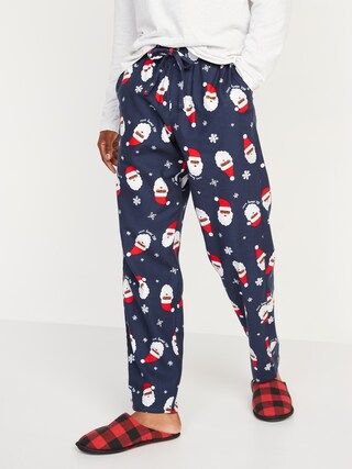Printed Flannel Pajama Pants for Men | Old Navy (CA)