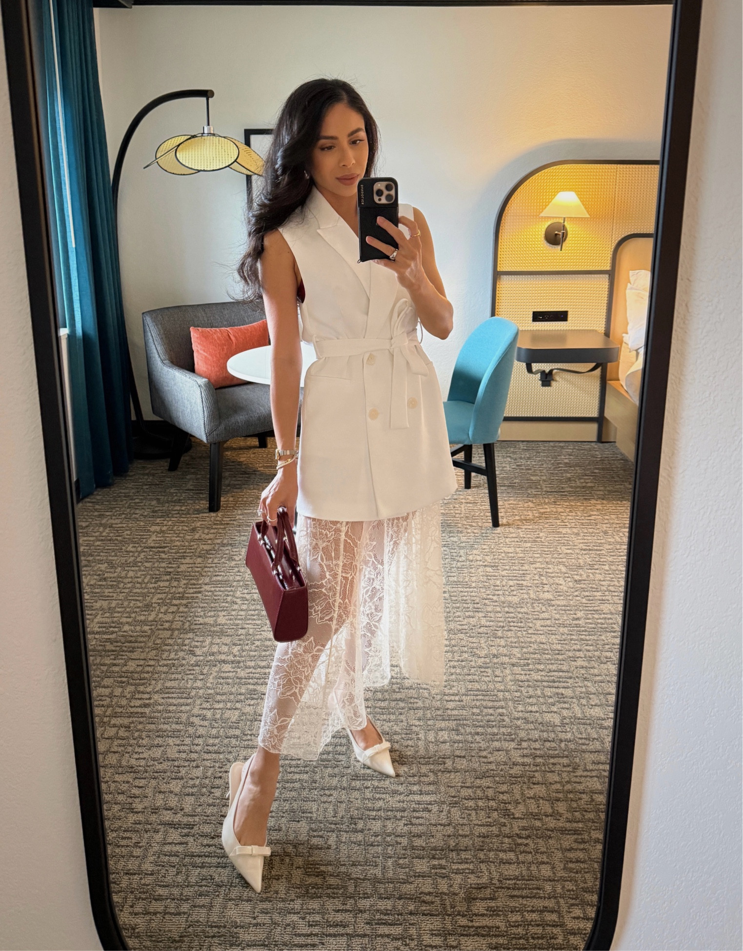 Sheer lace 🤍

#LTKHoliday #LTKStyleTip #LTKWorkwear