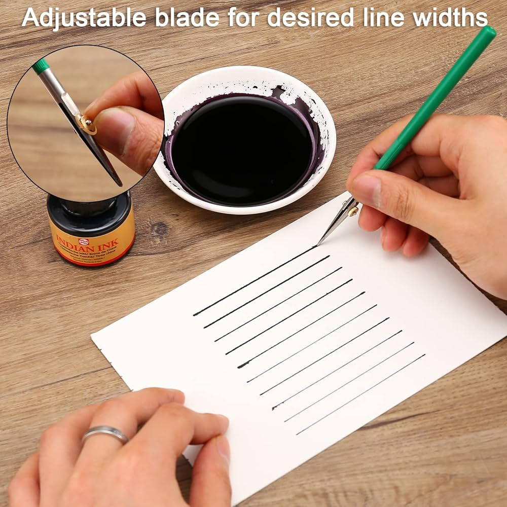 LOONENG Ruling Pen for Masking Fluid, Perfect Fine Line Drawing, Technical Cartography and Callig... | Amazon (US)