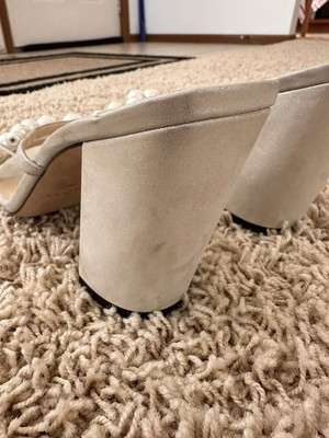 Jimmy Choo Amara Embellished Slide Sandal Size 39.5  | eBay | eBay US