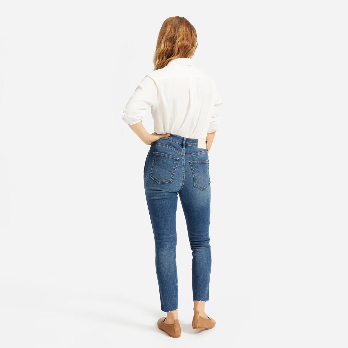 Authentic Stretch High-Rise Skinny Button Fly | Everlane