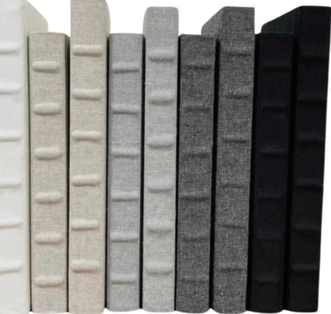 Linen Covered Decor Book-Embellished | Dwell Home Co.