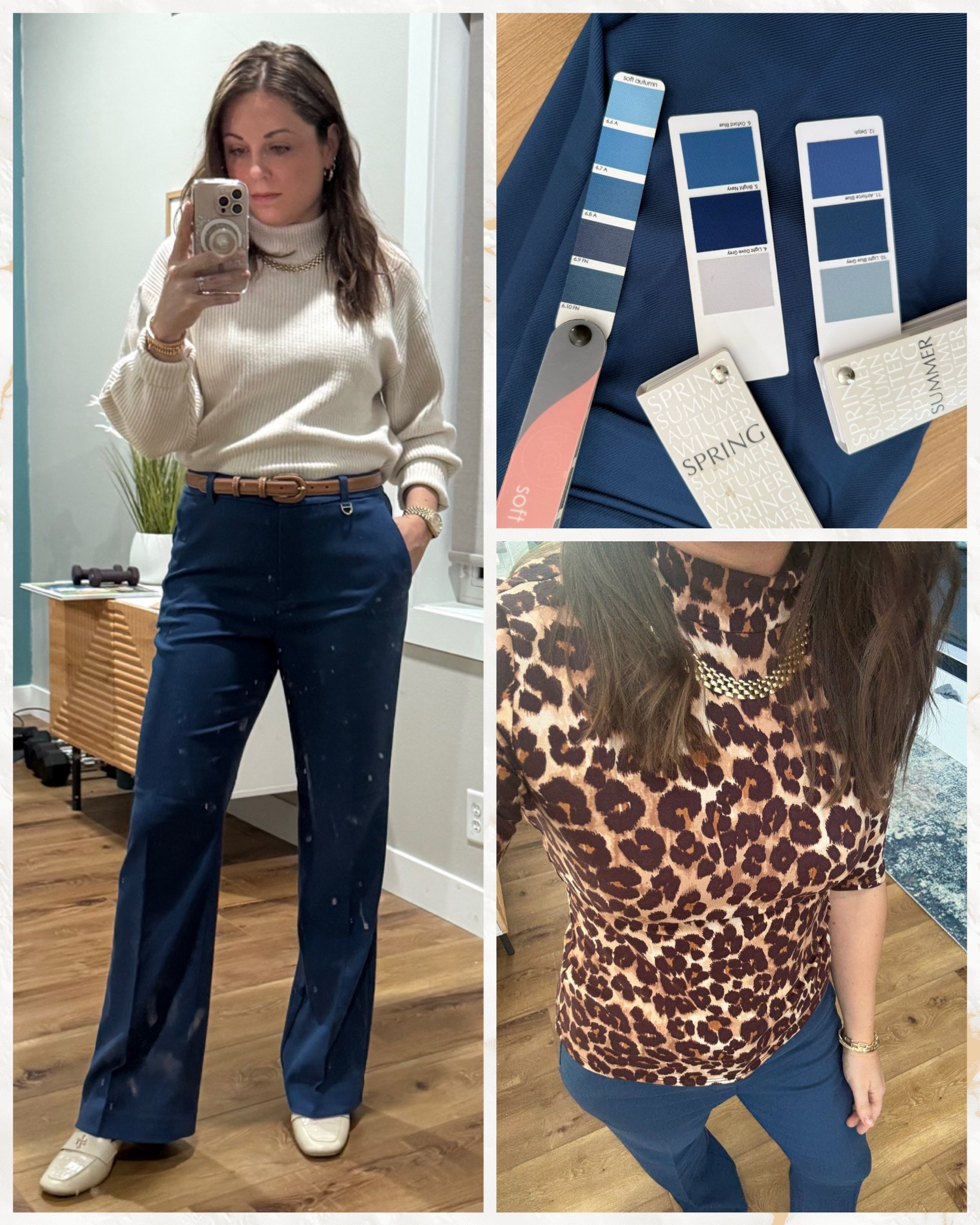 Ann Taylor Faded Denim is a really great neutral blue. Very close to Oxford for HOC spring - also works for summers and soft autumn

Hue: neutral
Value: mid
Chroma: mid to low

#LTKGiftGuide #LTKCyberWeek #LTKWorkwear