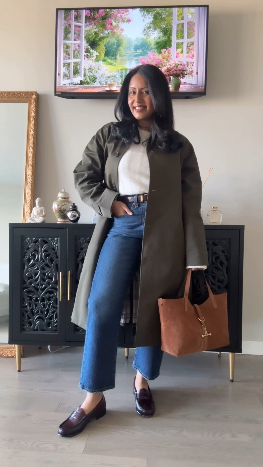 GRWM styling a trench coat from Aritzia 🧥

#LTKootd #LTKWorkwear #LTKgrwm