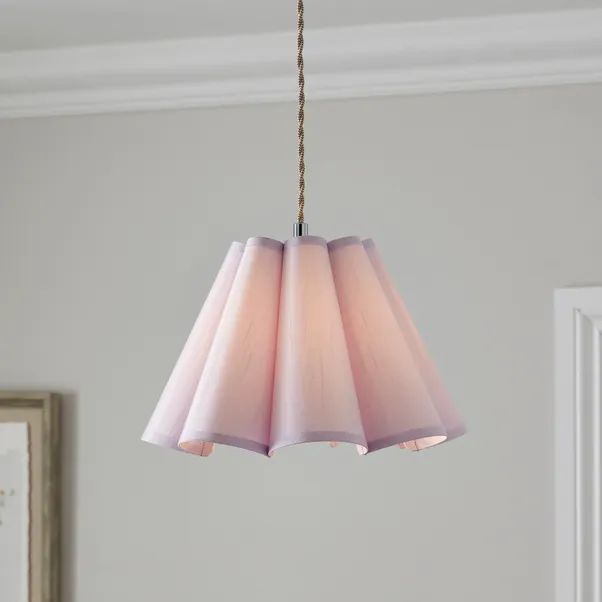 Petal Pleat Lamp Shade | Dunelm