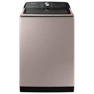 Samsung 5.1 cu. ft. Smart High-Efficiency Top Load Washer with Agitator, ActiveWave and Super Spe... | The Home Depot