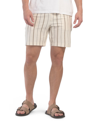Wide Stripe Shorts | TJ Maxx