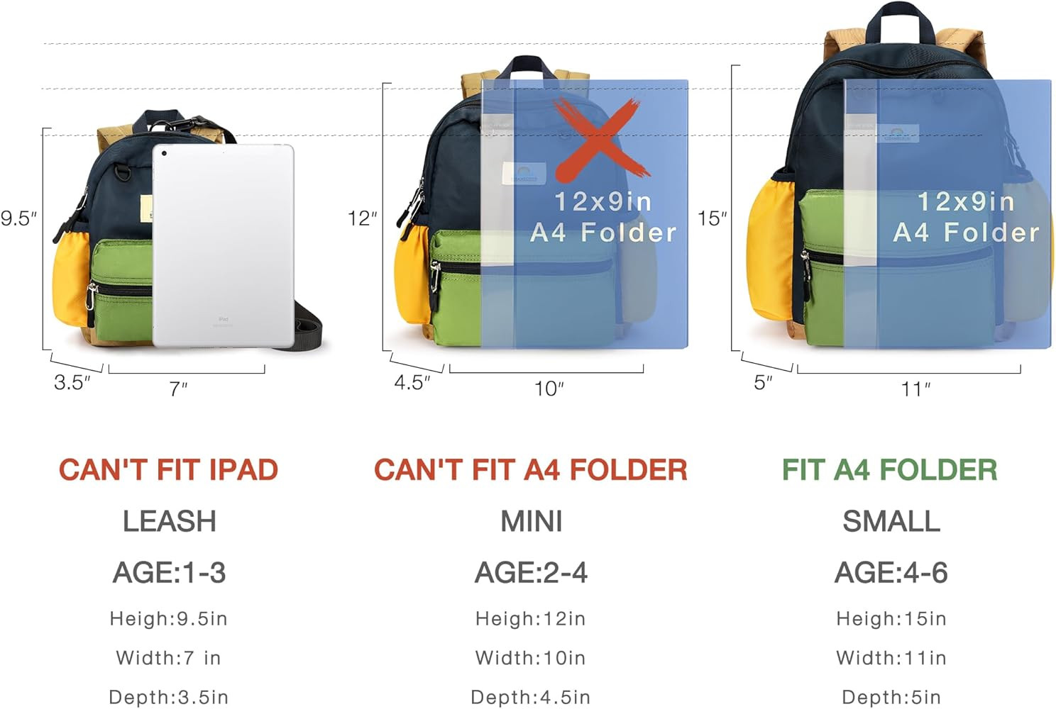 STEAMEDBUN Toddler Backpack for Boys 2-4: Kids Backpack for Preschool Kindergarten - Boys Backpac... | Amazon (US)