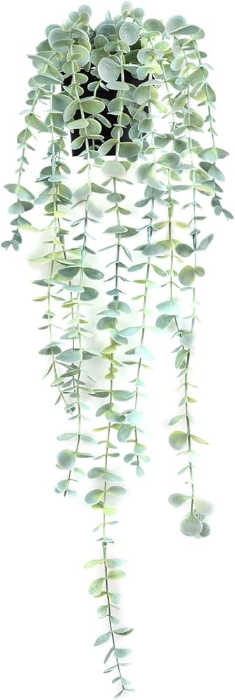 BACAMA Hanging Vine Plant Artificial Fake Potted Trailing Decor Lifelike Greenery for New Home De... | Amazon (US)
