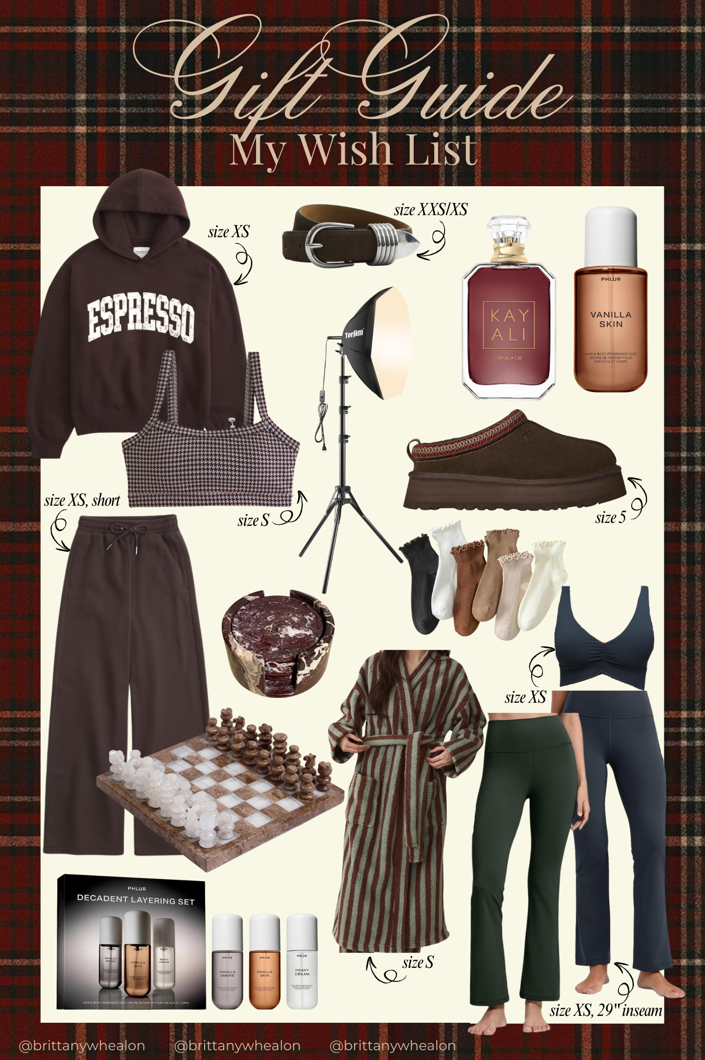 Things I want for Christmas :) 

 

#LTKGiftGuide #LTKHoliday