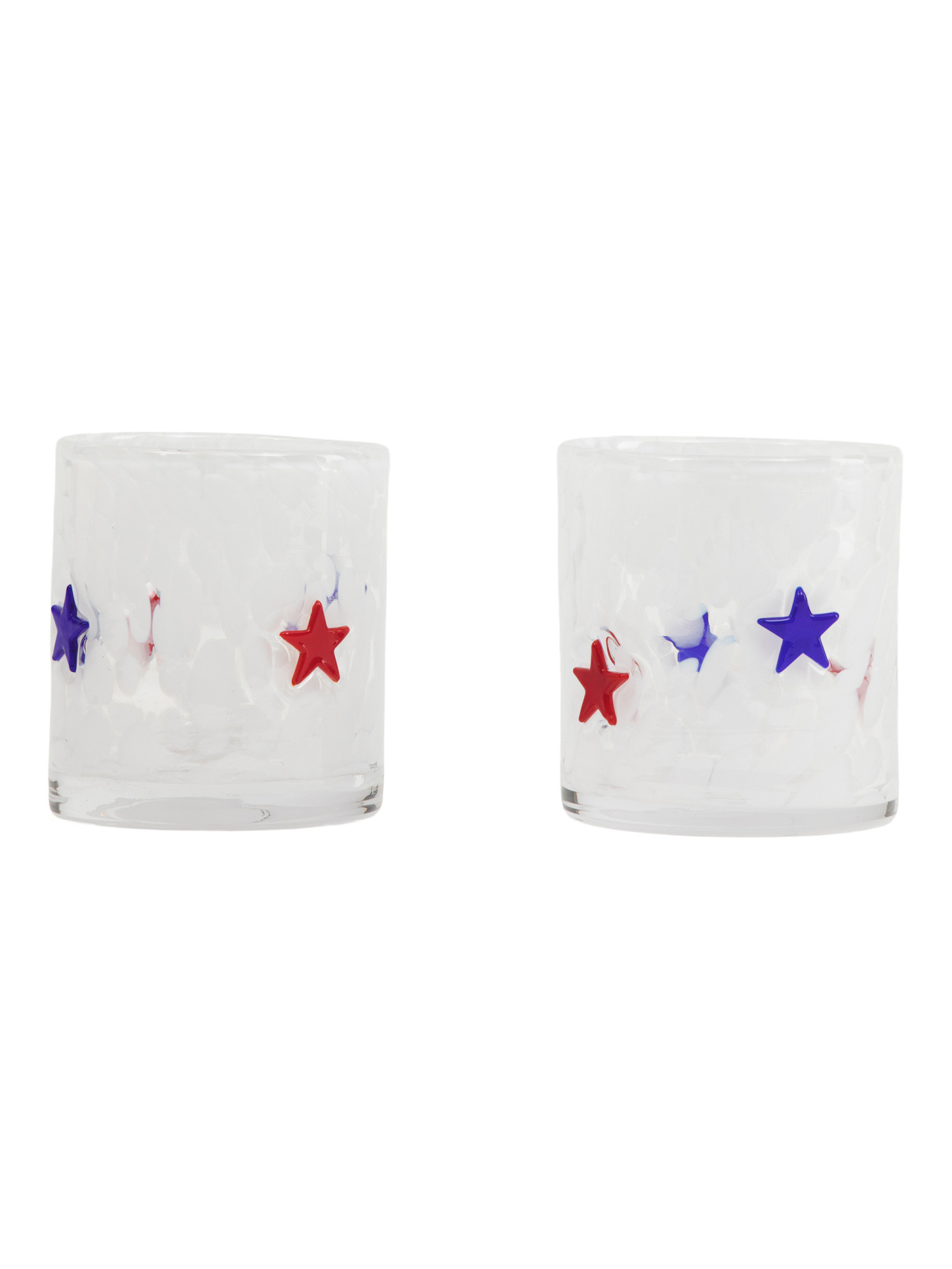 Set Of 2 Double Old-fashioned Star Icon Drinking Glasses | TJ Maxx