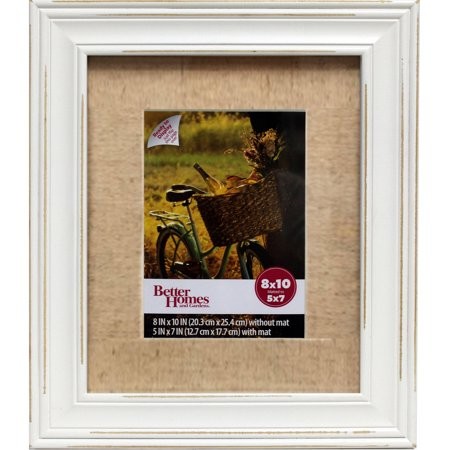 Better Homes & Gardens 8 x 10 Frame, Distressed White | Walmart (US)