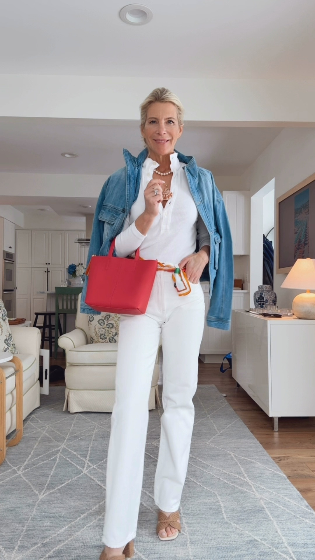 Spring summer white outfit.

#LTKTravel #LTKootd #LTKOver40