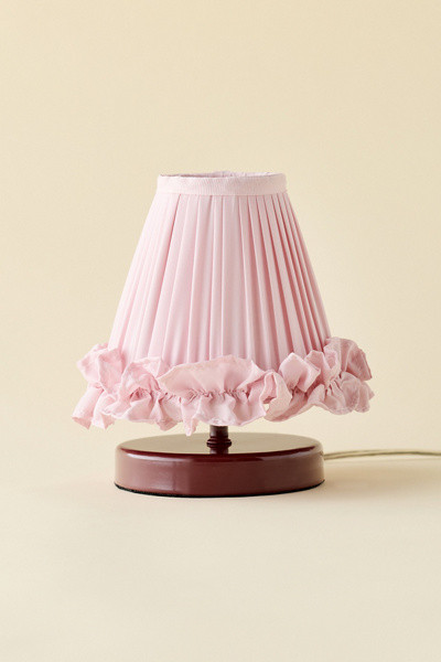 Mini Ruffled Table Lamp | Urban Outfitters (US and RoW)