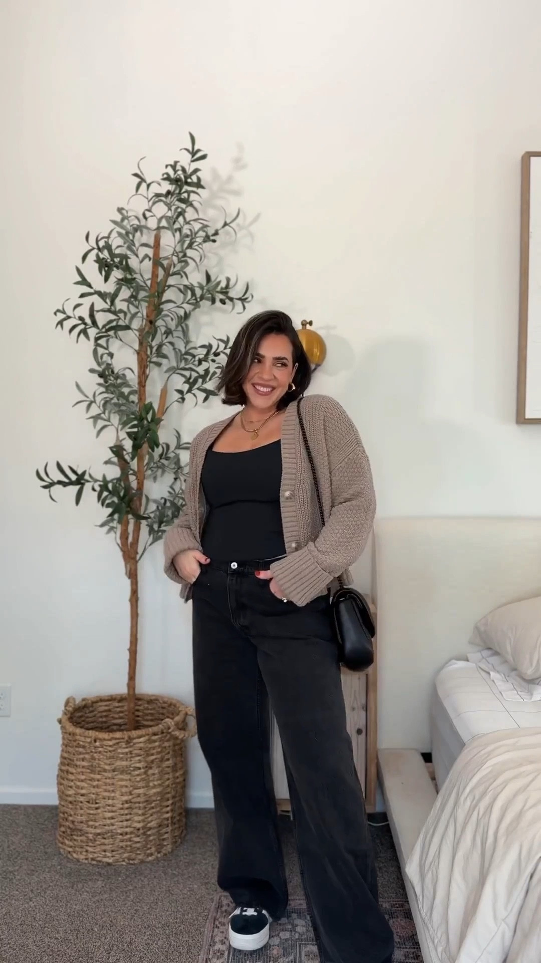 My all time fav Abercrombie low rise loose jeans back in stock in the dark wash & on sale! Says low rise but fits more mid rise. Love this sweater too that also can be styled as a cardigan! 

Winter outfits, winter denim, Abercrombie denim, midsize, size 10

#LTKMidsize #LTKSeasonal #LTKootd