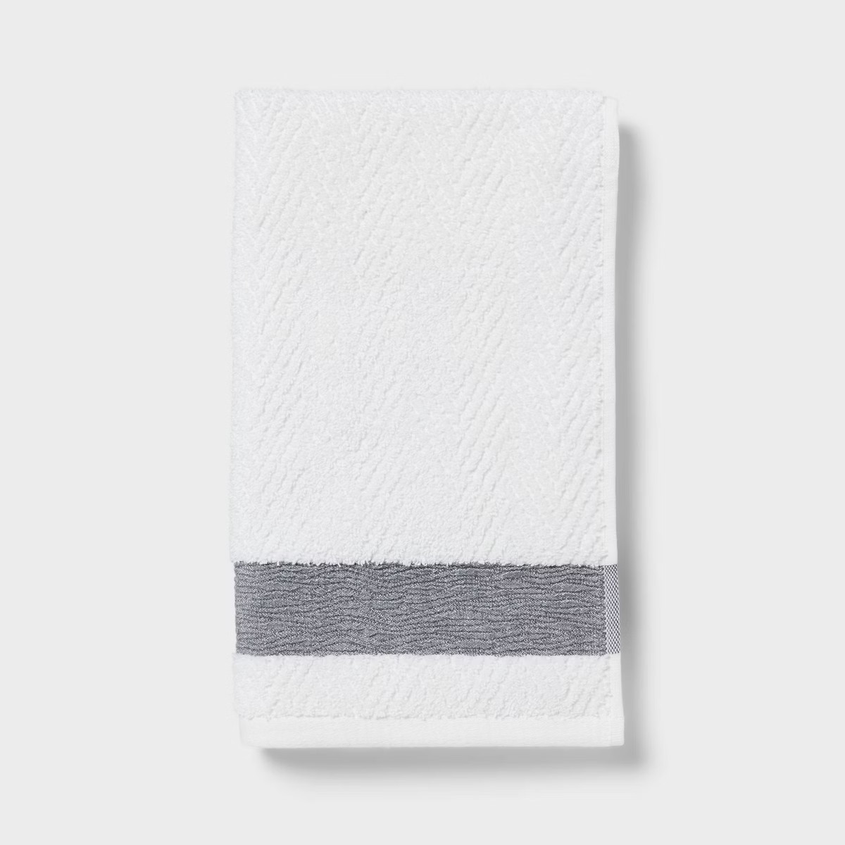 Traditional Crinkle Border Towel White - Threshold™ | Target
