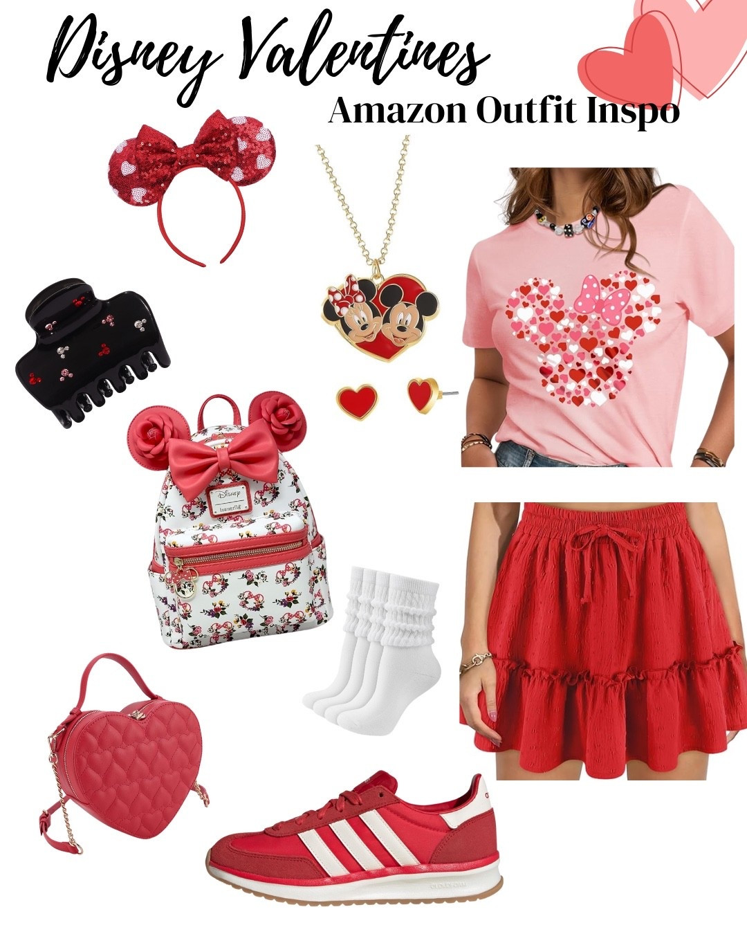 Valentine’s Day but make it Disney 💘🏰 everything is from Amazon and linked on LTK! 

#LTKmomlife #LTKValentine #LTKBeauty