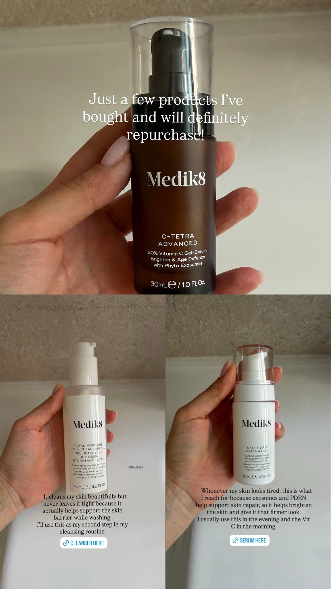 Medik8 products I love, and I will be repurchasing!!

#LTKActive #LTKU