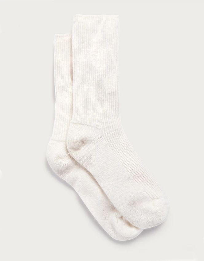 Cashmere Bed Socks | Nightwear | The  White Company | The White Company (UK)