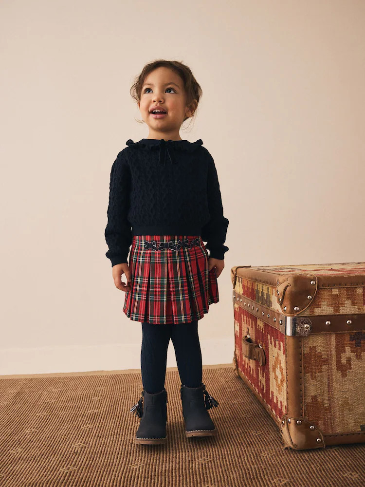 Navy Cashmere Blend Jumper (3mths-7yrs) | Next US