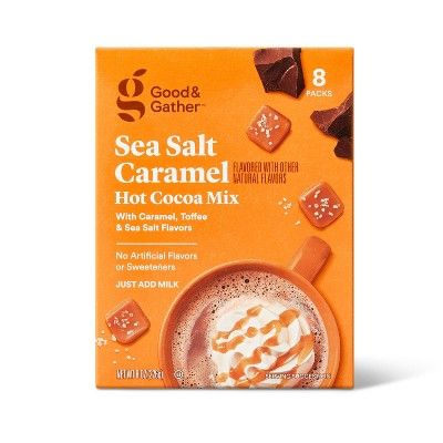 Sea Salt Caramel Hot Cocoa Mix - 8oz - Good &#38; Gather&#8482; | Target