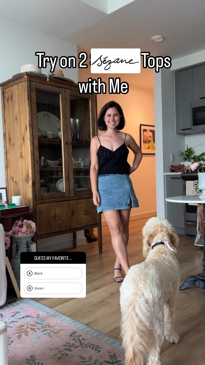 Green Tank XXS
Black Tank XS

Another day another Sezane try on. I loved both of these Sezane tops for summer. Almost got halter in black instead of green and I’m so glad I went with green! Which is your favorite?

Knit tank, halter top, green tank, black sleeveless top, summer date night, minimal style, parisian style, aesthetic outfits, summer outfits, style inspo, Washington DC, dc influencer, French girl style, European style, over 30, petite, dc blogger, LTK creator 

#sezanelovers 

You’re in the right place if you’re looking for: 
• outfits for a European vacation
• French Girl Style inspo
• Petite friendly finds
• Over 30 outfits 
• Classic / timeless pieces 


#LTKStyleTip #LTKVideo