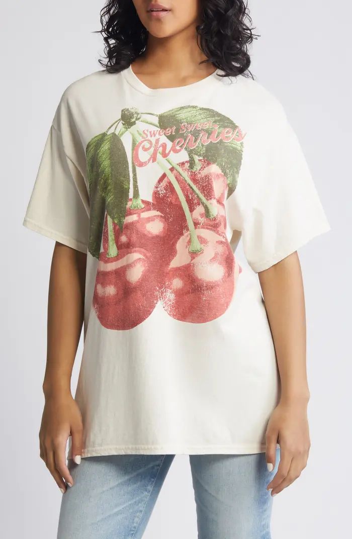Vinyl Icons Cherries Cotton Graphic T-Shirt | Nordstrom | Nordstrom