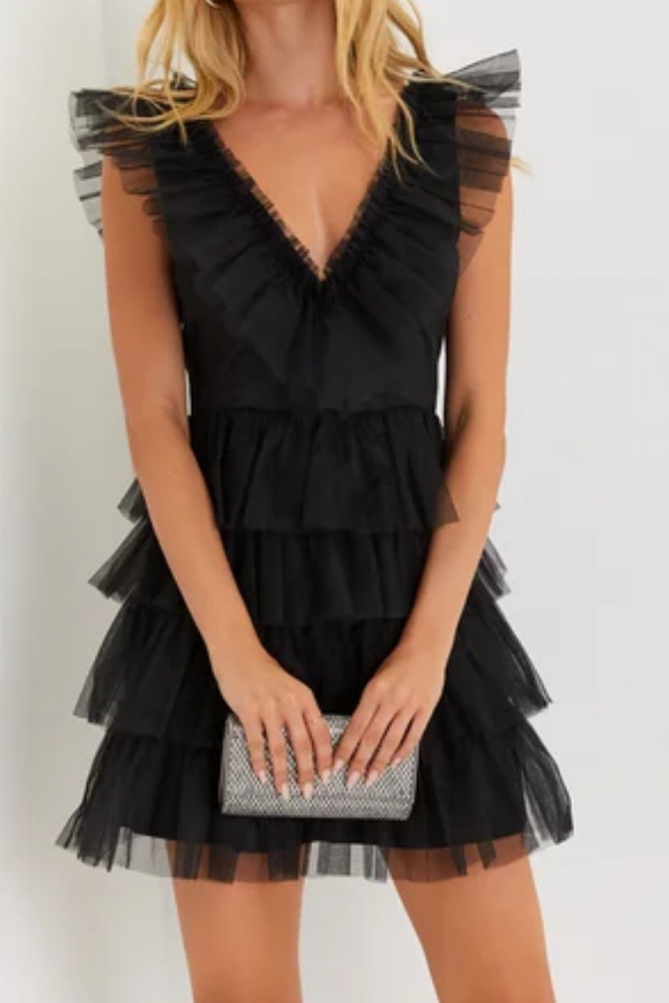 Black tulle tiered dress 

#LTKStyleTip #LTKParties #LTKWedding