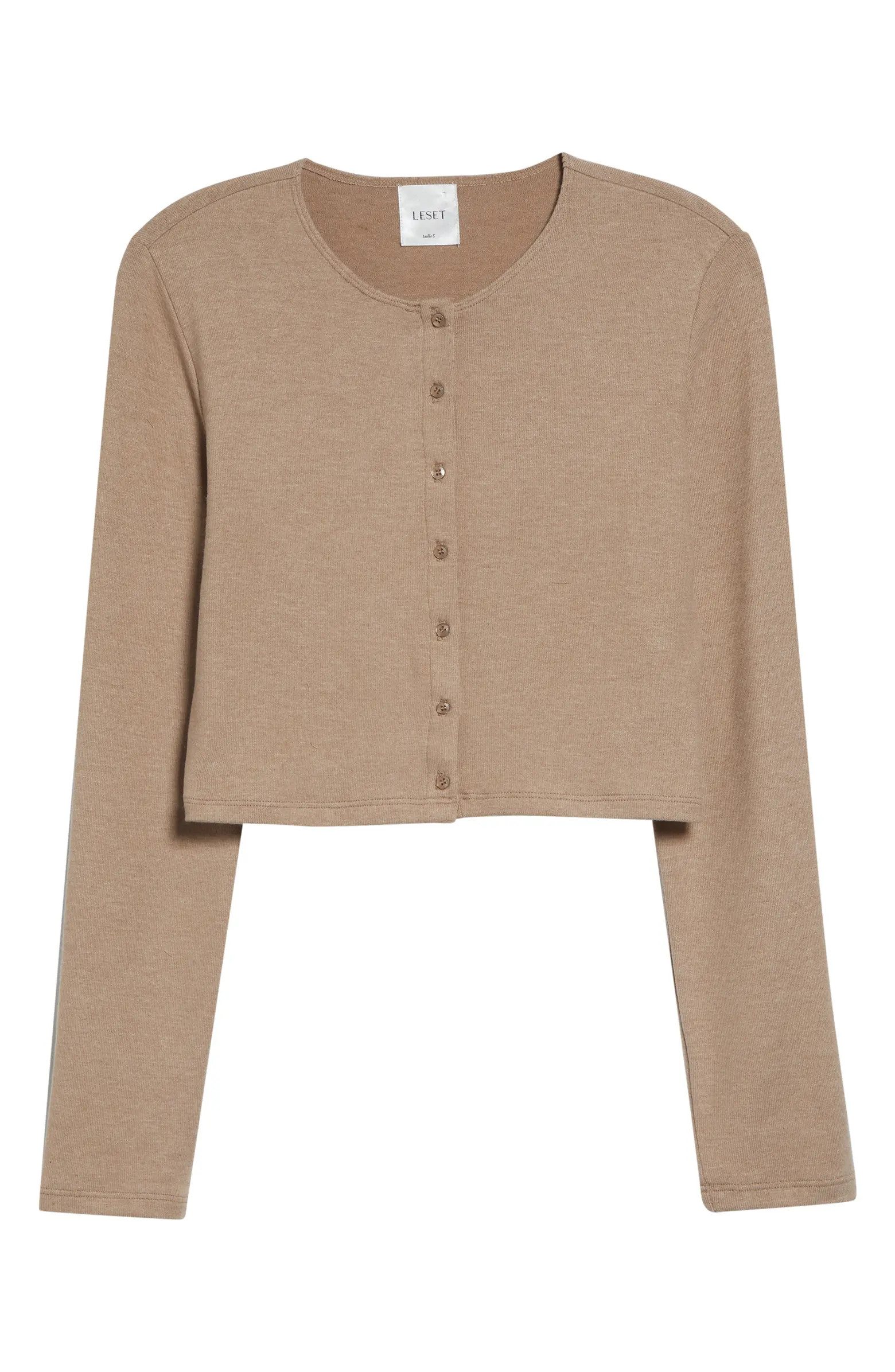 LESET Lauren Crop Cardigan | Nordstrom | Nordstrom