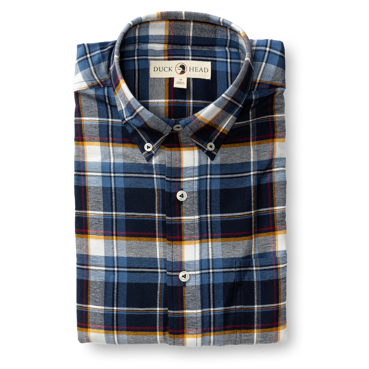 Sullivan Plaid Cotton Flannel Sport Shirt | Duck Head Apparel